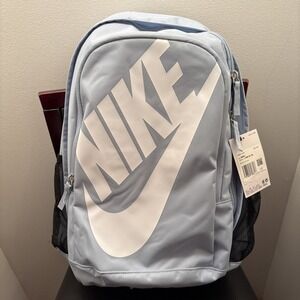 NWT Nike Hayward Futura 2.0 Backpack Light Blue White Unisex BA5217 440 25L